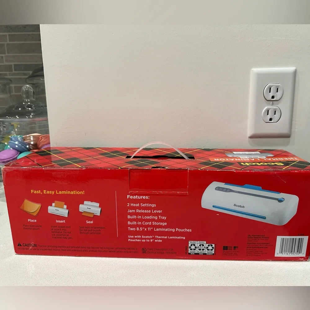 BWT Scotch 9” Pro Thermal Never Jam Laminator - electronic laminating machine
